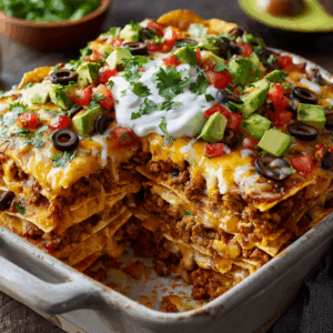Turkey Taco Casserole