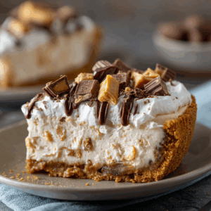 No-Bake Peanut Butter Pie