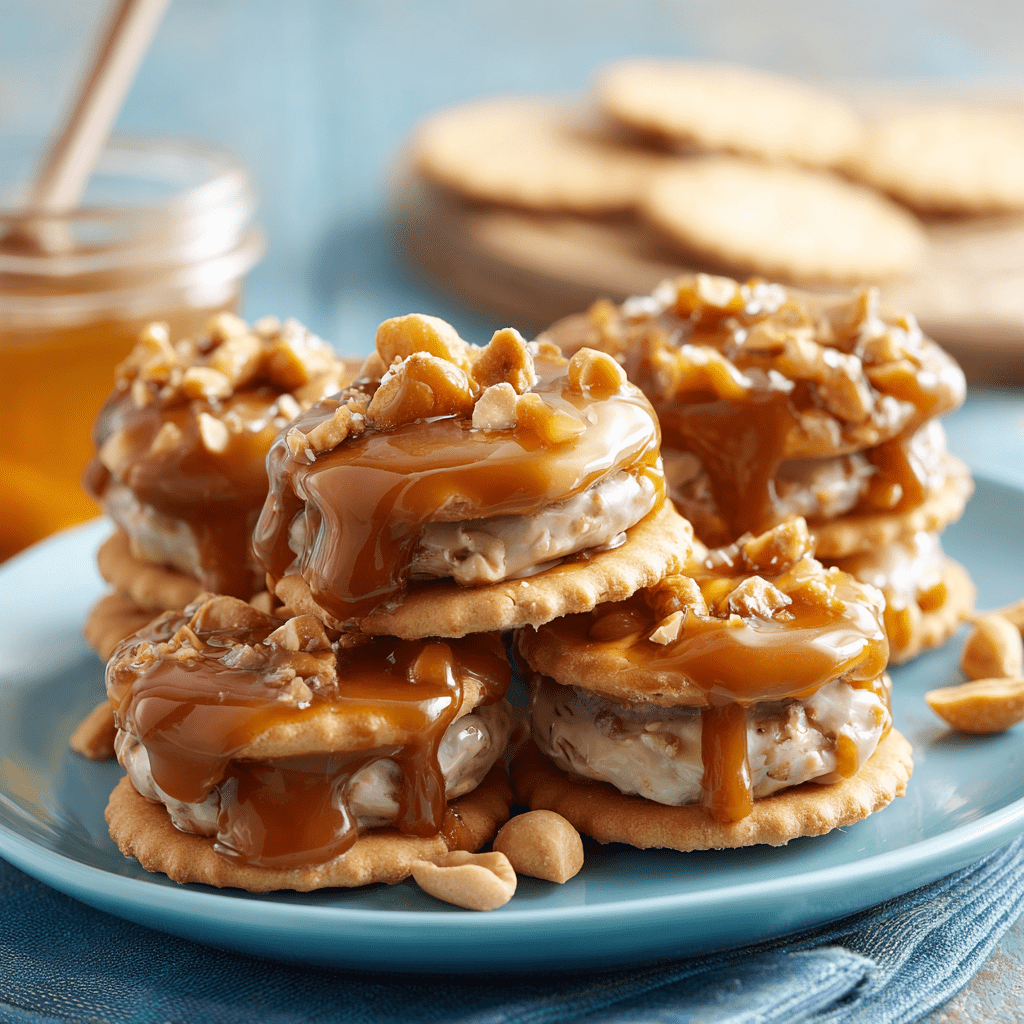 Ritz Caramel Peanut Stacks - The recipe mingle