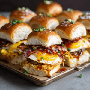 Cowboy Breakfast Sliders