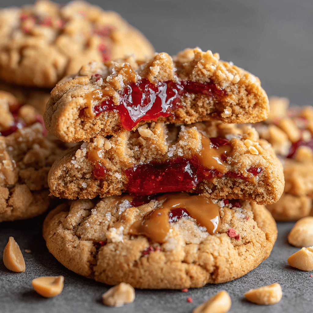 PB&J Cookies with a Crunchy Twist - The recipe mingle