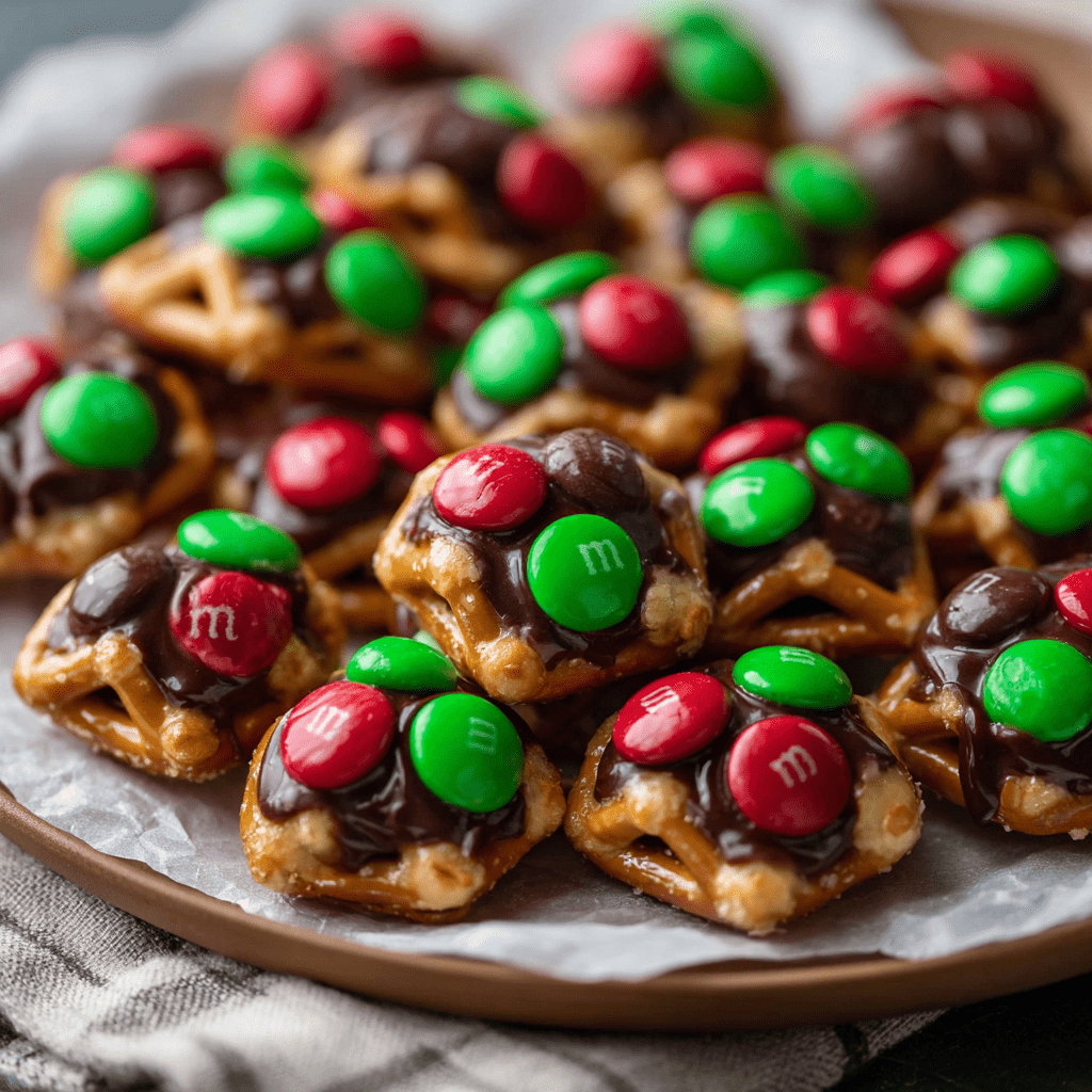Holiday Pretzel Bites