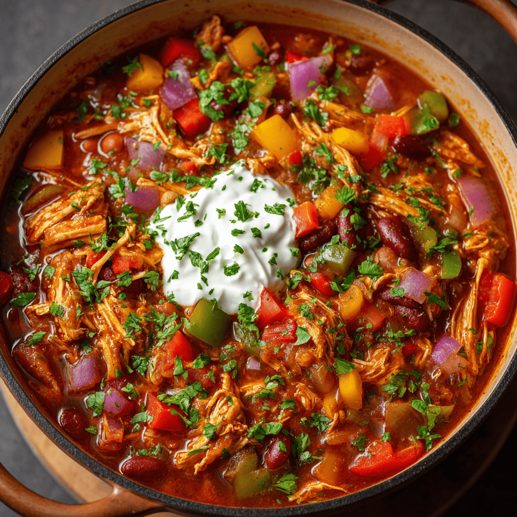 Hearty Chicken Chili