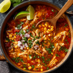One-Pot Mexican Chicken Soup
