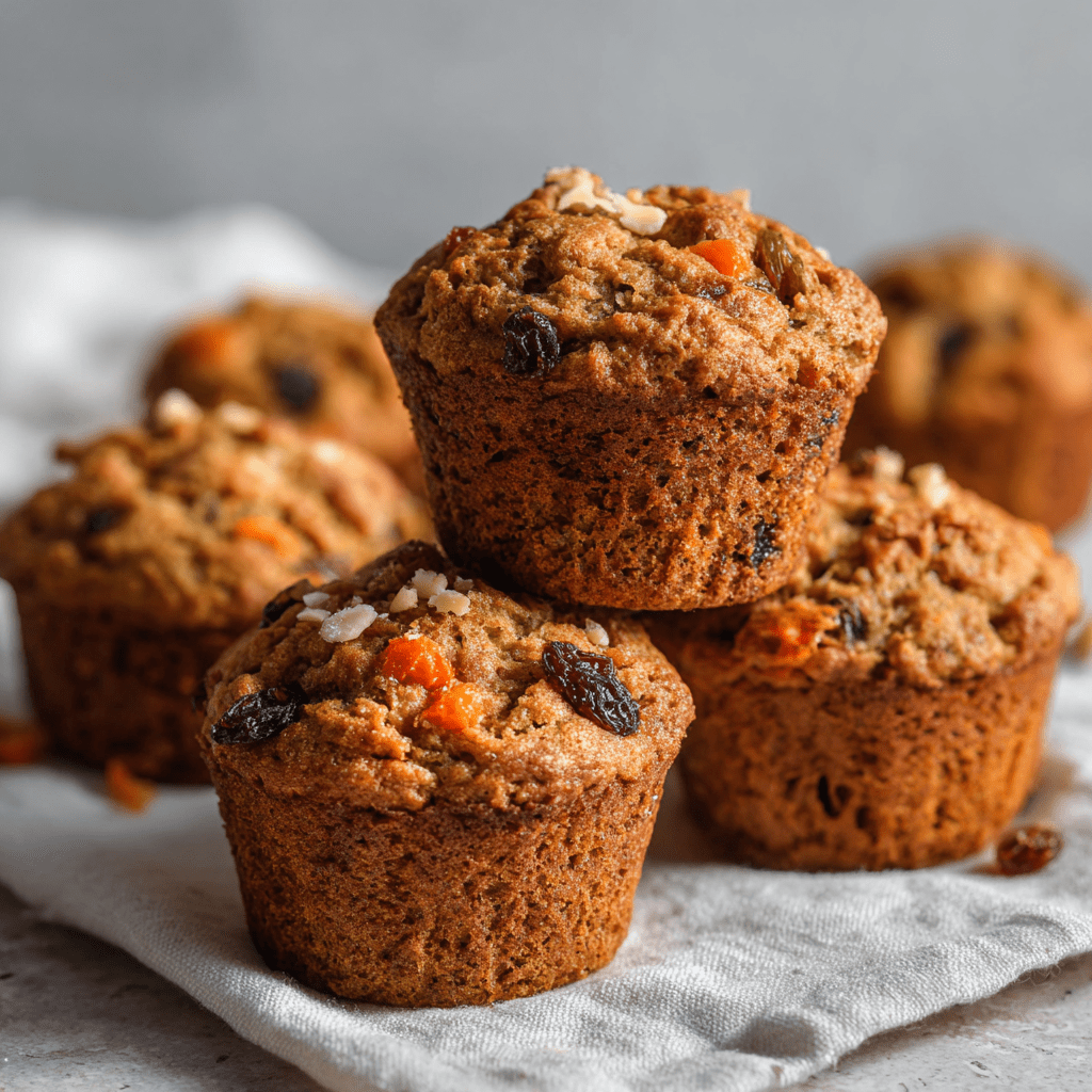 Healthy Morning Glory Muffins