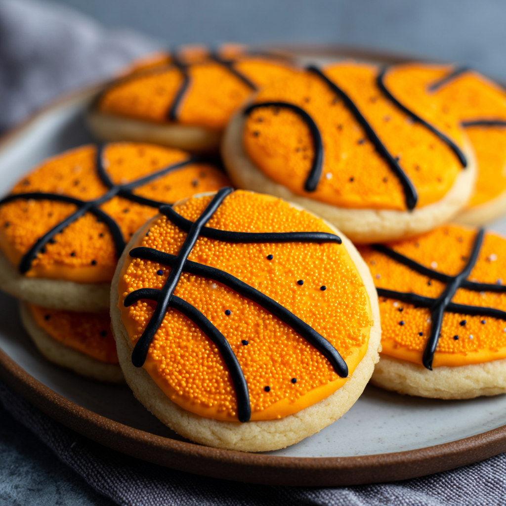 Basketball Cookies : Fun, Sporty & Perfect for Game Day - The recipe mingle