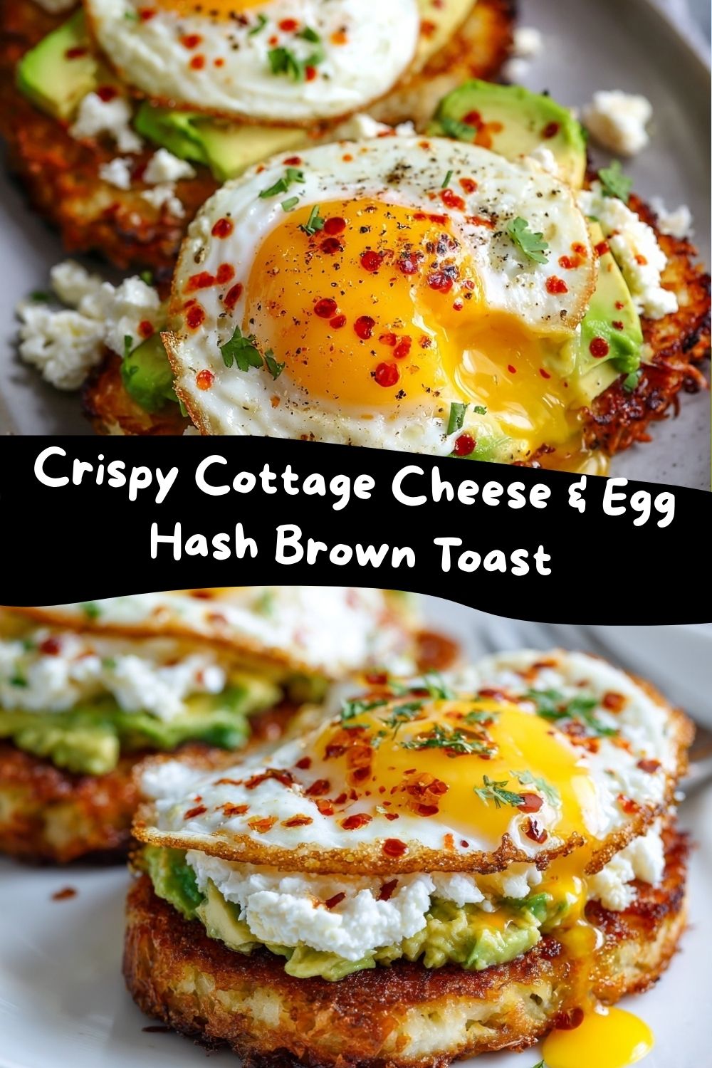 Cottage Cheese Egg Hash Brown Toast Protein Packed Breakfast In cottage-cheese-egg-hash-brown-toast-protein-packed-breakfast-in