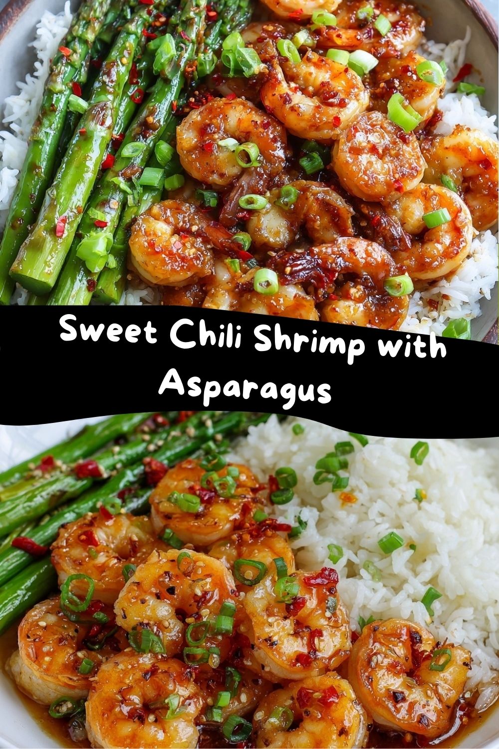 Sweet Chili Shrimp with Asparagus