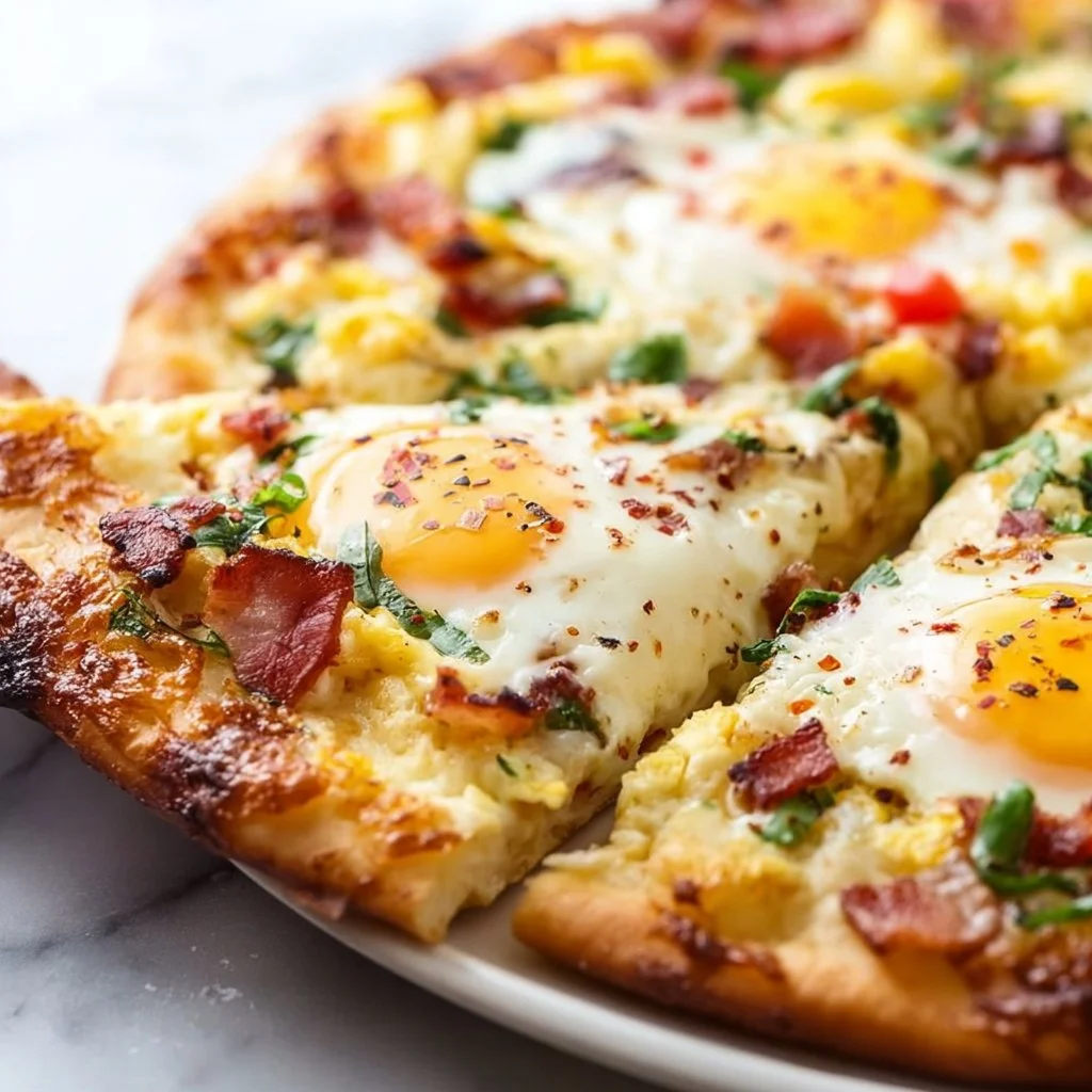 Easy Breakfast Pizza: A delightful comfort food recipe for family brunch.