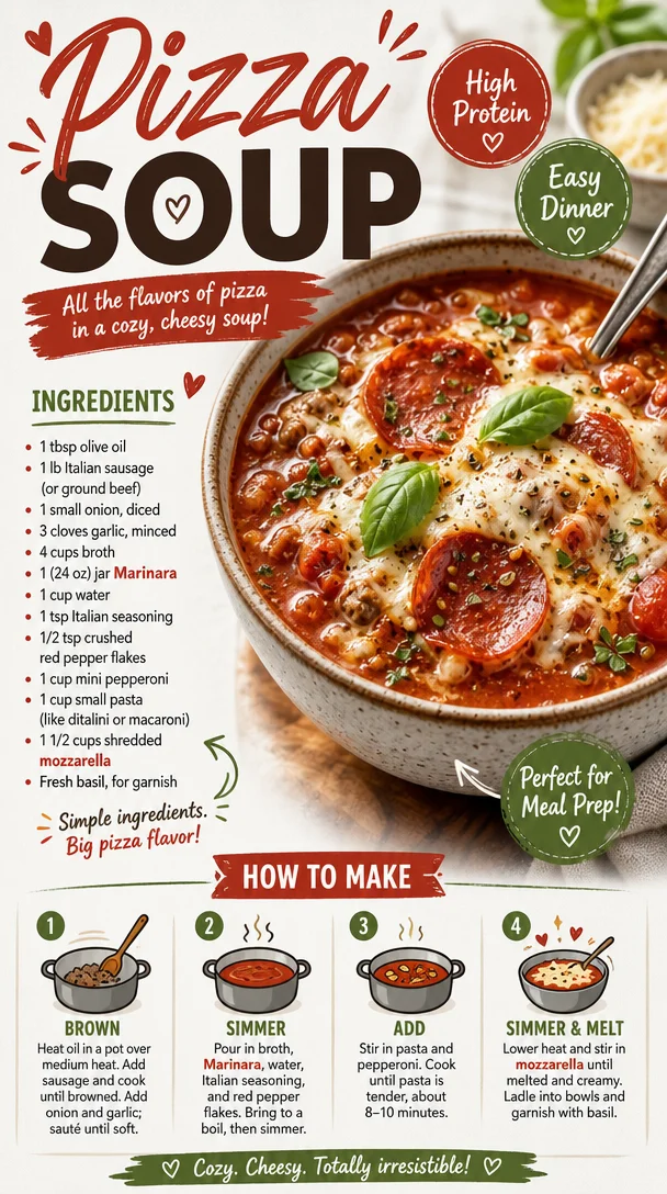 Pizza Soup